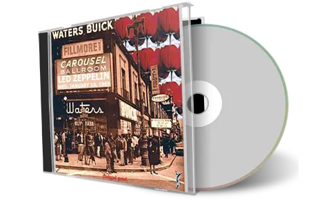 Artwork Cover of Led Zeppelin 1969-01-10 CD San Francisco Audience