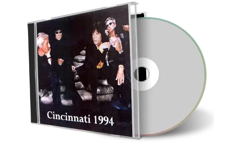 Artwork Cover of Rolling Stones 1994-08-30 CD Cincinatti Audience