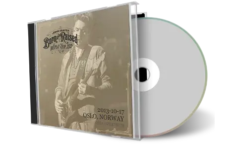 Artwork Cover of John Mayer 2013-10-17 CD Oslo Audience