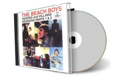 Artwork Cover of Beach Boys Compilation CD Heroes And Villains Sessions Soundboard