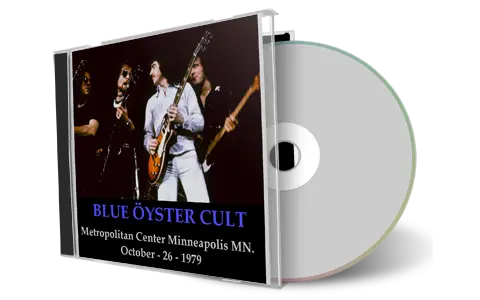 Artwork Cover of Blue Oyster Cult 1979-10-26 CD Minneapolis Soundboard