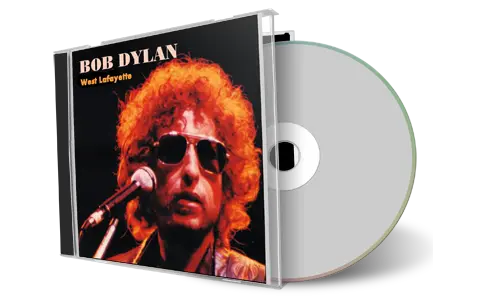 Artwork Cover of Bob Dylan 1981-11-06 CD West Lafayette Audience