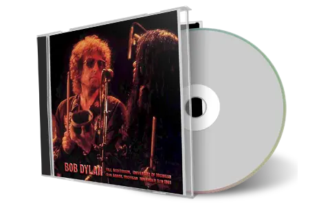 Artwork Cover of Bob Dylan 1981-11-08 CD Ann Arbor Audience