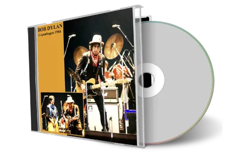 Artwork Cover of Bob Dylan 1984-06-10 CD Copenhagen Audience