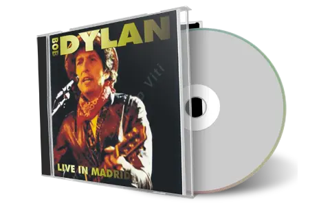 Artwork Cover of Bob Dylan 1984-06-26 CD Madrid Audience