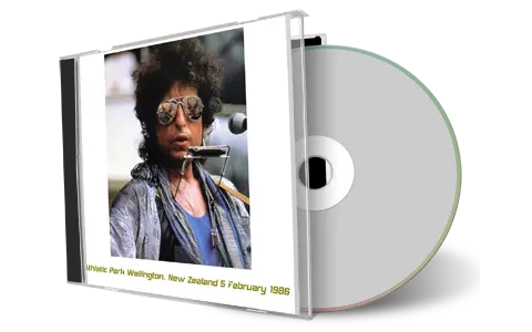 Artwork Cover of Bob Dylan 1986-02-05 CD Wellington Audience