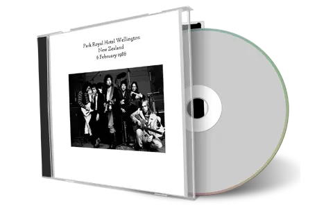 Artwork Cover of Bob Dylan 1986-02-06 CD Wellington Audience