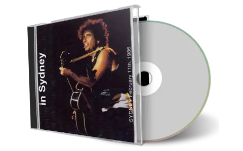 Artwork Cover of Bob Dylan 1986-02-11 CD Sydney Audience
