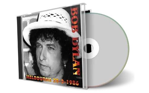 Artwork Cover of Bob Dylan 1986-02-20 CD Melbourne Audience