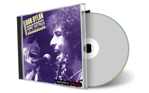 Artwork Cover of Bob Dylan 1986-02-24 CD Sydney Soundboard