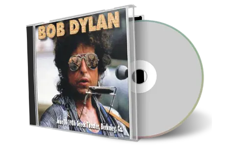 Artwork Cover of Bob Dylan 1986-06-14 CD Berkeley Audience