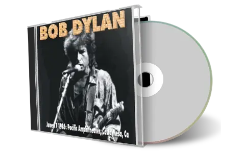Artwork Cover of Bob Dylan 1986-06-17 CD Costa Mesa Audience