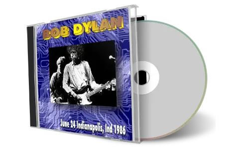 Artwork Cover of Bob Dylan 1986-06-24 CD Indianapolis Audience