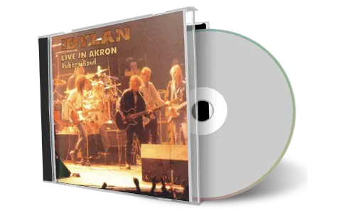 Artwork Cover of Bob Dylan 1986-07-02 CD Akron Audience