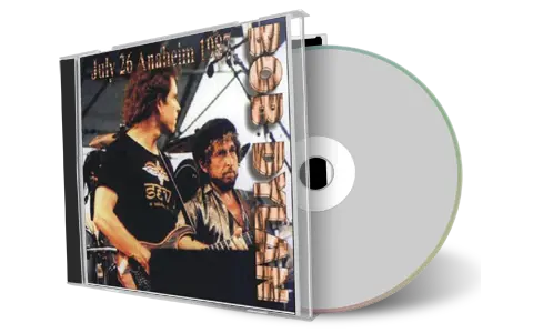 Artwork Cover of Bob Dylan 1987-07-26 CD Anaheim Audience