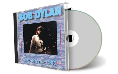 Artwork Cover of Bob Dylan 1987-09-12 CD Modena Audience