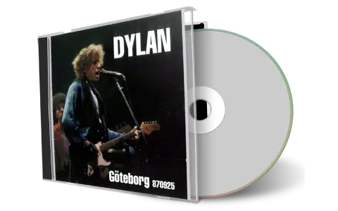 Artwork Cover of Bob Dylan 1987-09-25 CD Gothenburg Audience