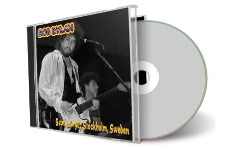 Artwork Cover of Bob Dylan 1987-09-26 CD Stockholm Audience