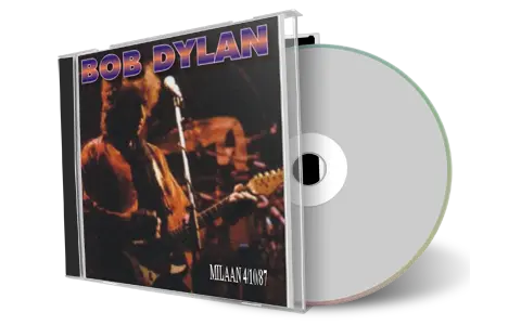 Artwork Cover of Bob Dylan 1987-10-04 CD Milan Audience