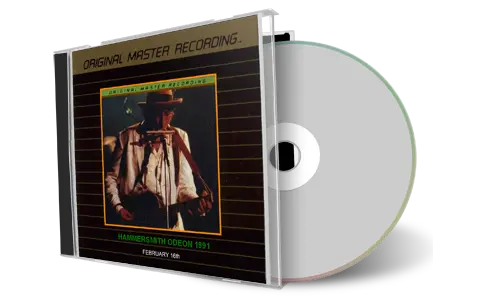 Artwork Cover of Bob Dylan 1991-02-16 CD London Audience