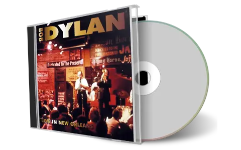 Artwork Cover of Bob Dylan 1991-04-19 CD New Orleans Audience