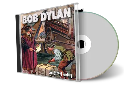 Artwork Cover of Bob Dylan 1991-06-23 CD Hamburg Audience