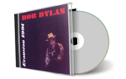 Artwork Cover of Bob Dylan 1991-11-04 CD Evanston Audience