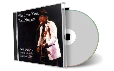 Artwork Cover of Bob Dylan 1991-11-12 CD Detroit Audience