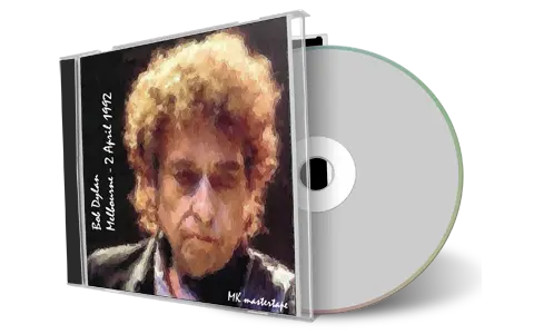 Artwork Cover of Bob Dylan 1992-04-02 CD Melbourne Audience