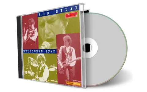 Artwork Cover of Bob Dylan 1992-04-07 CD Melbourne Audience