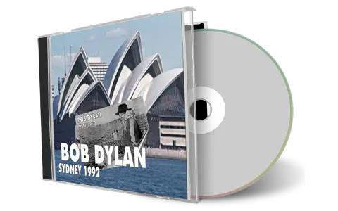 Artwork Cover of Bob Dylan 1992-04-13 CD Sydney Audience