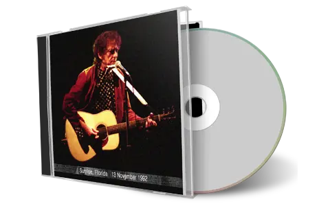 Artwork Cover of Bob Dylan 1992-11-13 CD Sunrise Audience