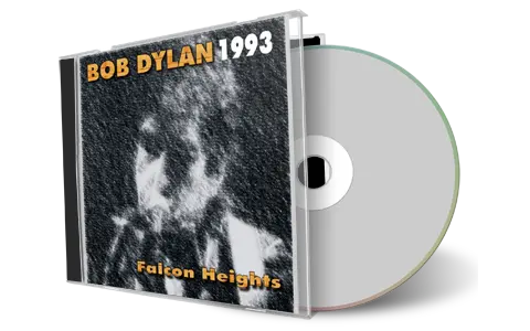 Artwork Cover of Bob Dylan 1993-08-27 CD Falcon Heights Audience