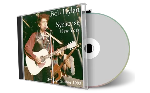Artwork Cover of Bob Dylan 1993-09-03 CD Syracuse Audience