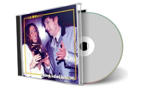 Artwork Cover of Bob Dylan 1995-04-06 CD Edinburgh Audience