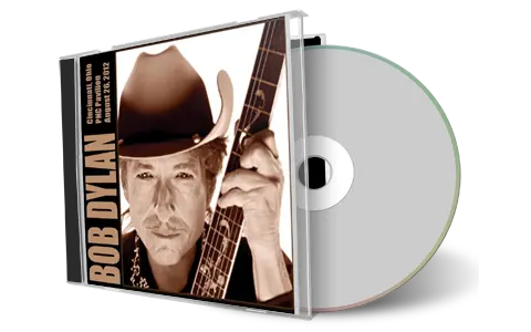 Artwork Cover of Bob Dylan 2012-08-26 CD Cincinnati Audience