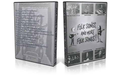 Artwork Cover of Bob Dylan Compilation DVD 1963 Westinghouse TV Special Proshot