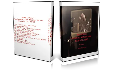 Artwork Cover of Bob Dylan 1995-03-19 DVD Kerkrade Audience