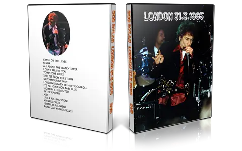 Artwork Cover of Bob Dylan 1995-03-31 DVD London Audience