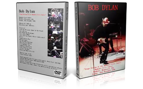 Artwork Cover of Bob Dylan 1996-11-10 DVD Mankato Audience