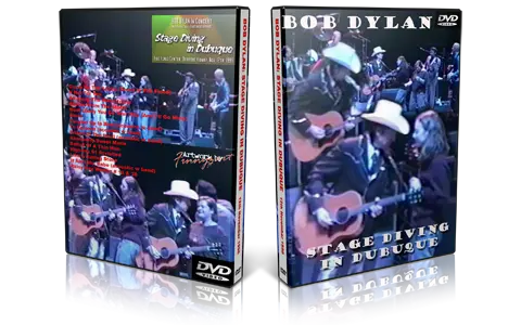 Artwork Cover of Bob Dylan 1996-11-12 DVD Dubuque Audience