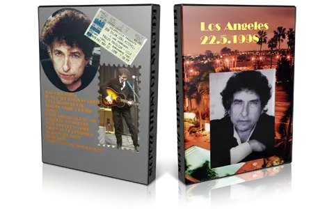 Artwork Cover of Bob Dylan 1998-05-22 DVD Los Angeles Audience
