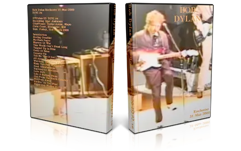 Artwork Cover of Bob Dylan 2000-03-31 DVD Rochester Audience