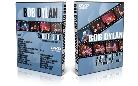 Artwork Cover of Bob Dylan 2000-09-23 DVD Cardiff Audience