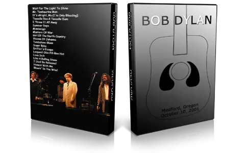 Artwork Cover of Bob Dylan 2001-10-09 DVD Medford Audience