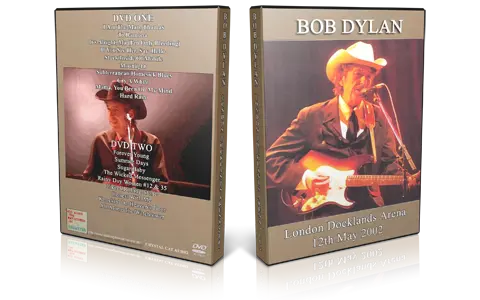 Artwork Cover of Bob Dylan 2002-05-12 DVD London Audience
