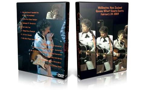 Artwork Cover of Bob Dylan 2003-02-24 DVD Wellington Audience
