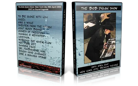 Artwork Cover of Bob Dylan 2005-04-29 DVD New York City Audience
