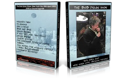 Artwork Cover of Bob Dylan 2005-04-30 DVD New York City Audience