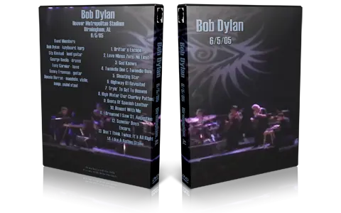 Artwork Cover of Bob Dylan 2005-06-05 DVD Birmingham Audience